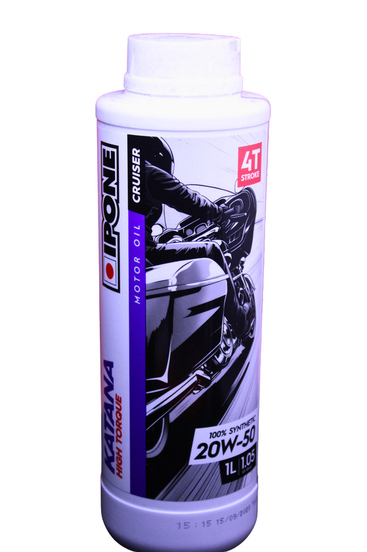 Ipone Katana 4T 20W-50 — Aceite de motor 100% sintético para moto
