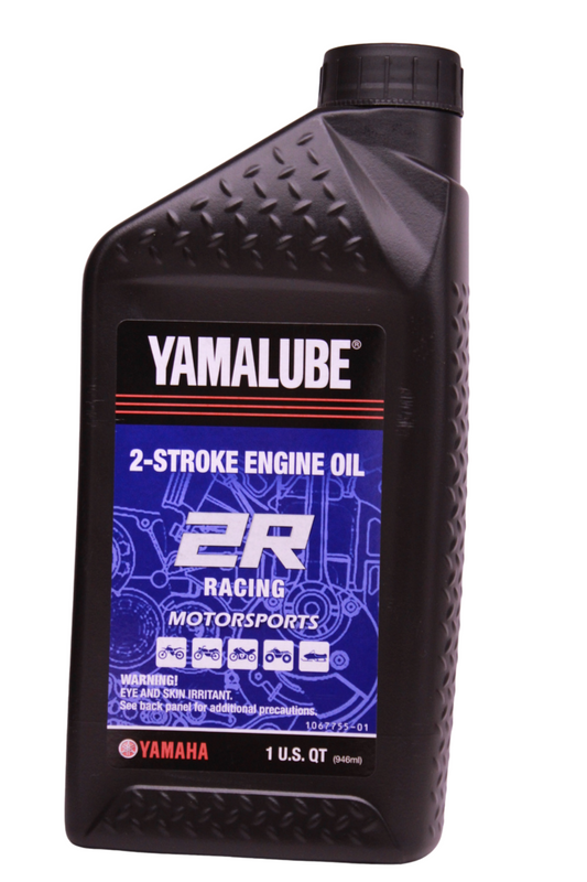 Yamalube 2R Race 2T — Aceite de motor 100% sintético para moto 2 tiempos (1 qt)