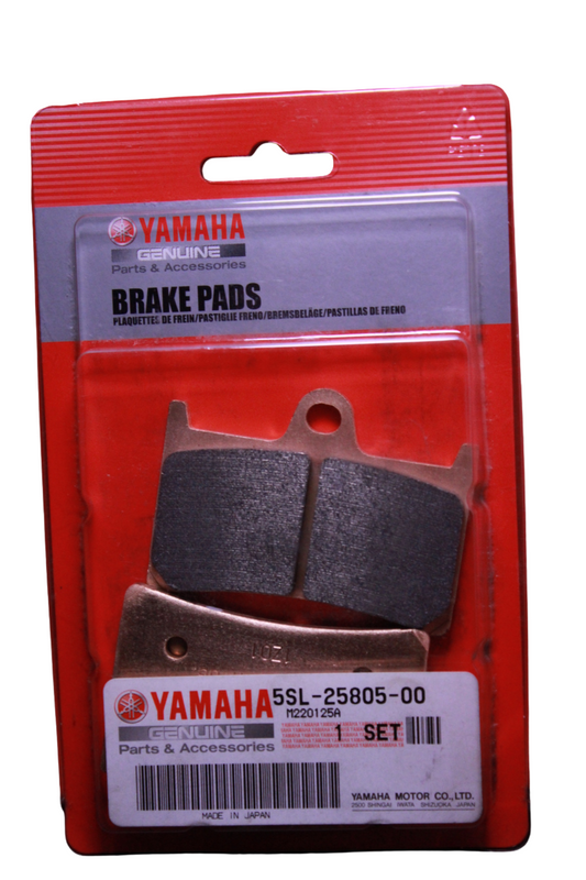 Pastillas de Freno Delanteras Yamaha Original — MT-09 / MT-09 SP