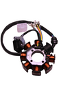 Estátor Haypo — 8 bobinas / 3 pernos / 5 cables — Motos chinas 125cc-150cc