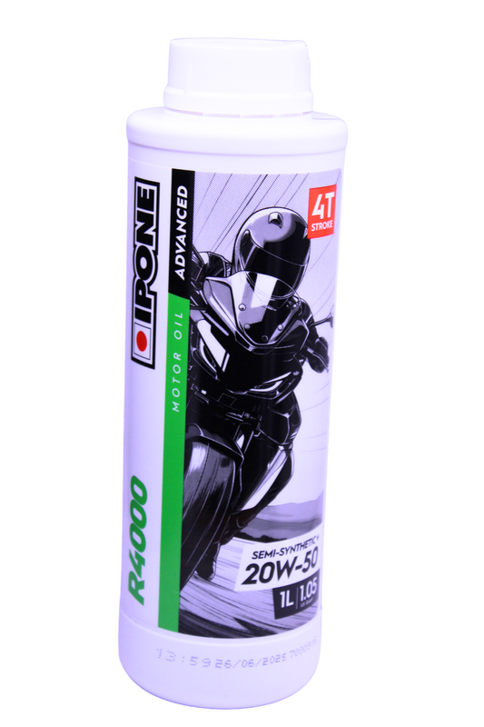 Ipone R4000 RS 4T 20W-50 — Aceite de motor semisintético para moto 1L