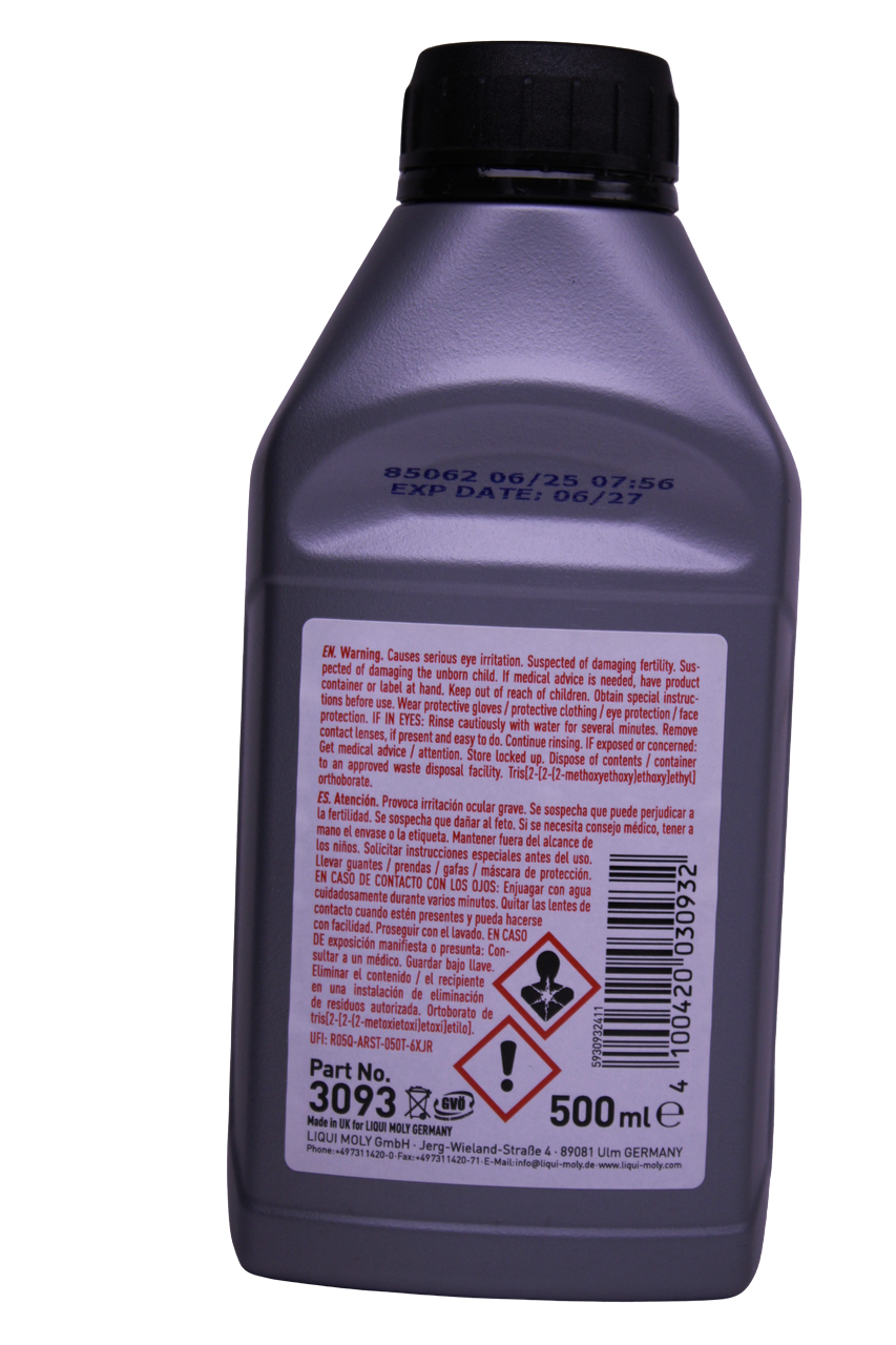 Líquido de Frenos Liqui Moly DOT 4 — Para moto