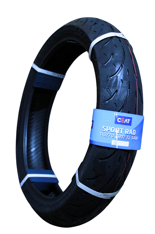Neumático CEAT 110/70-17 — Llanta para moto