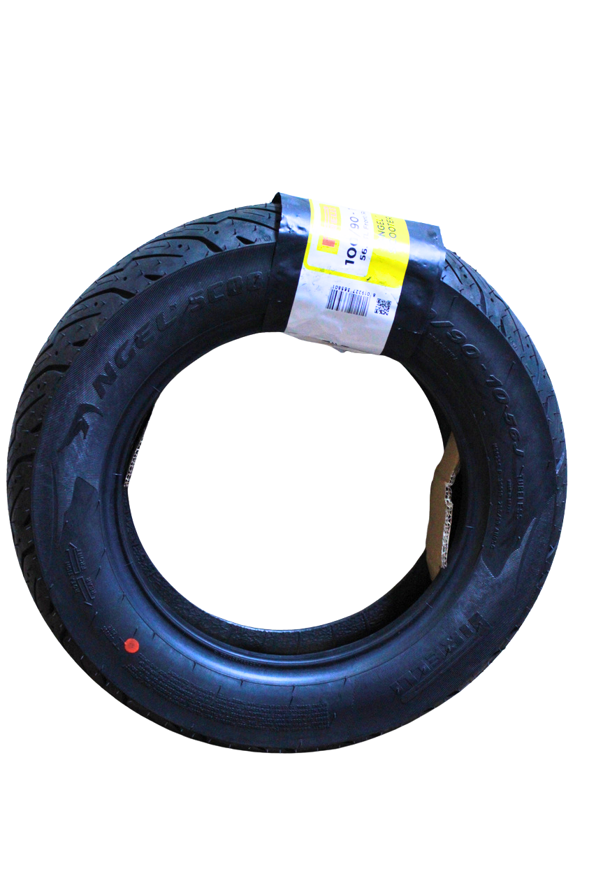 Neumático Pirelli Angel Scooter 100/90-10 TL — Llanta sin cámara para scooter