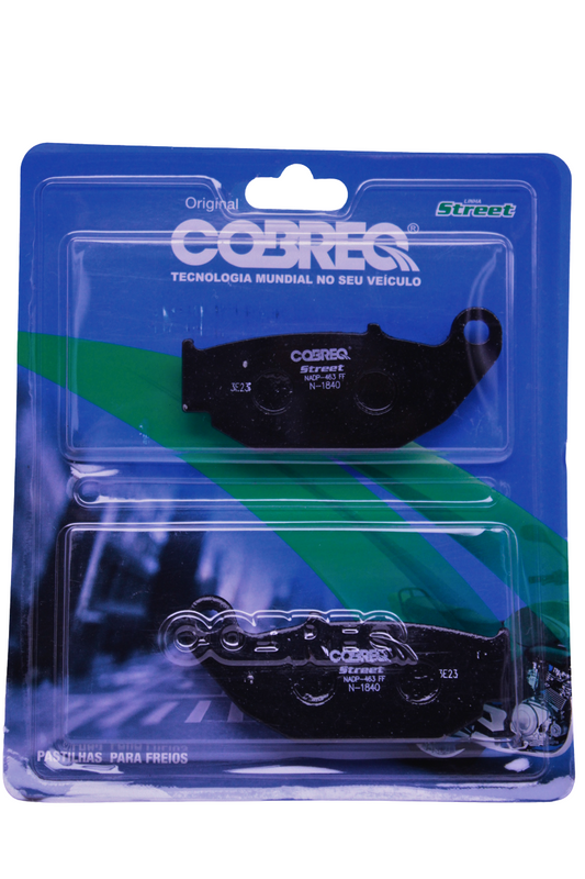 Pastillas de Freno Traseras Cobreo — CB 190 / Gixxer 150 / Invicta / XR 190 FI