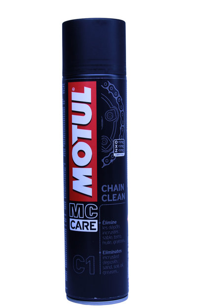 Motul C1 Chain Clean — Limpiador desengrasante de cadena para moto 400ML