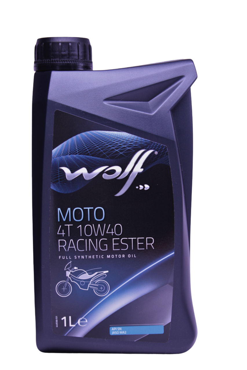 Wolf 4T 10W-40 — Aceite de motor 100% sintético para moto