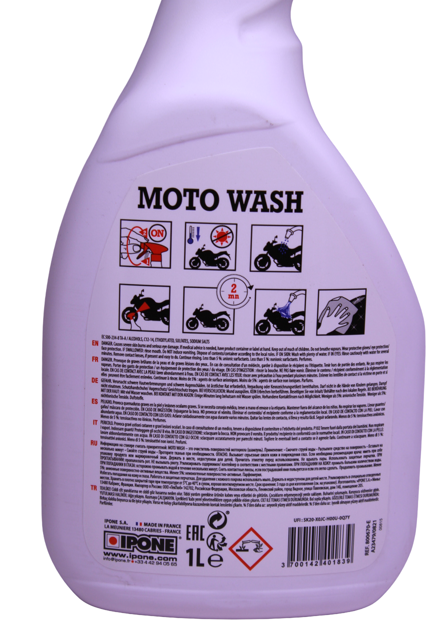 Ipone Moto Wash — Limpiador desengrasante para moto