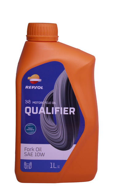 Aceite Repsol 10W para Barras Telescópicas — Aceite de horquilla para moto