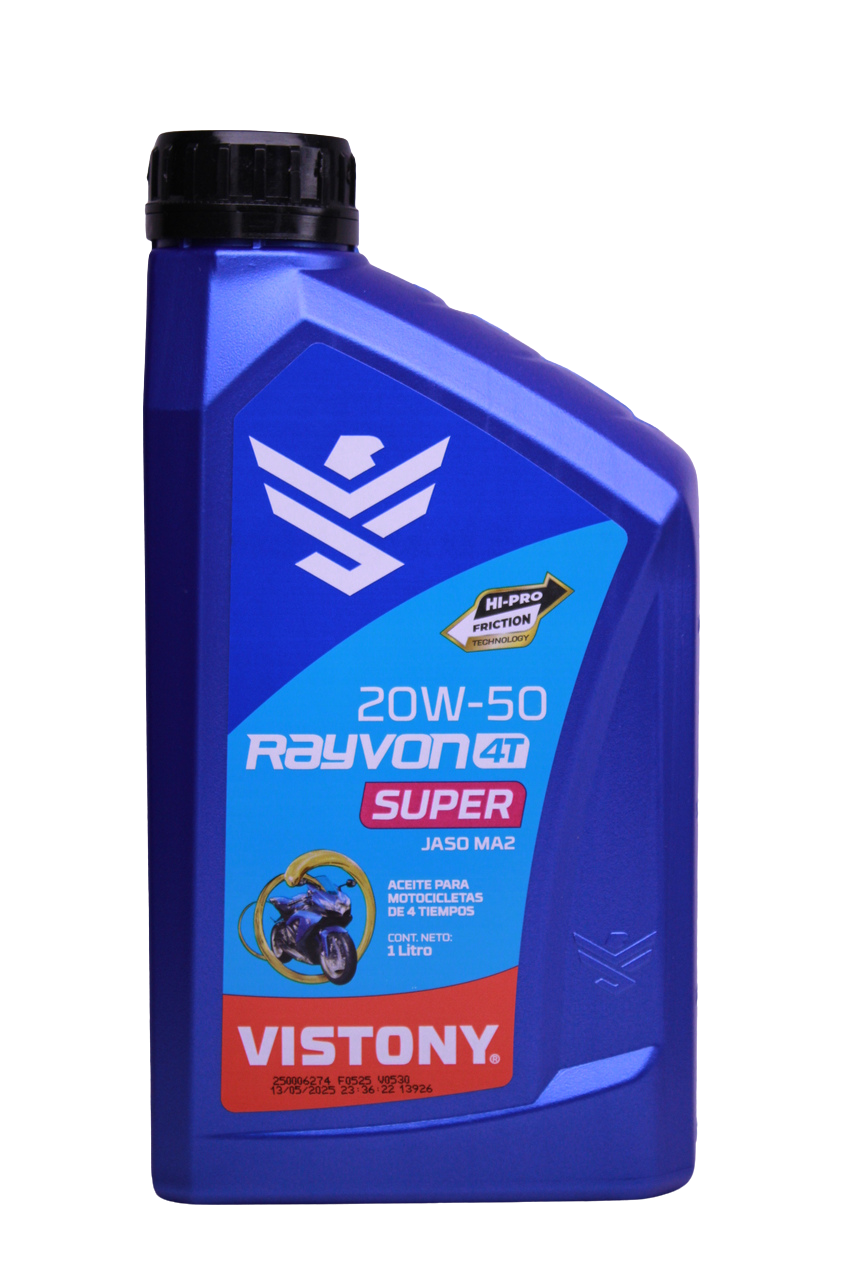 Vistony Rayvon 4T 20W-50 — Aceite de motor para moto