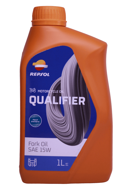 Aceite Repsol 15W para Barras Telescópicas — Aceite de horquilla para moto 1L