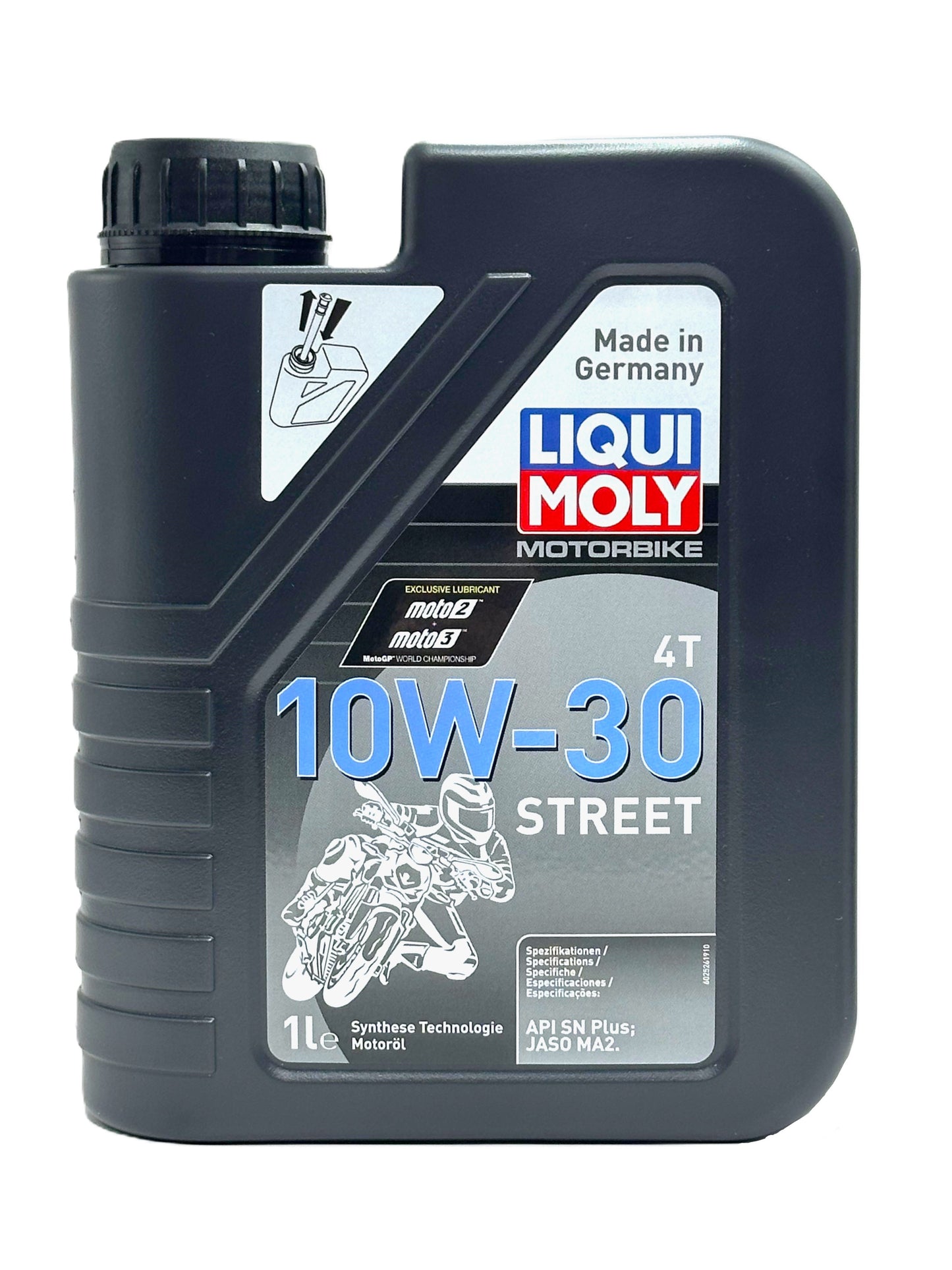 Liqui Moly 4T 10W-30 — Aceite de motor semisintético para moto