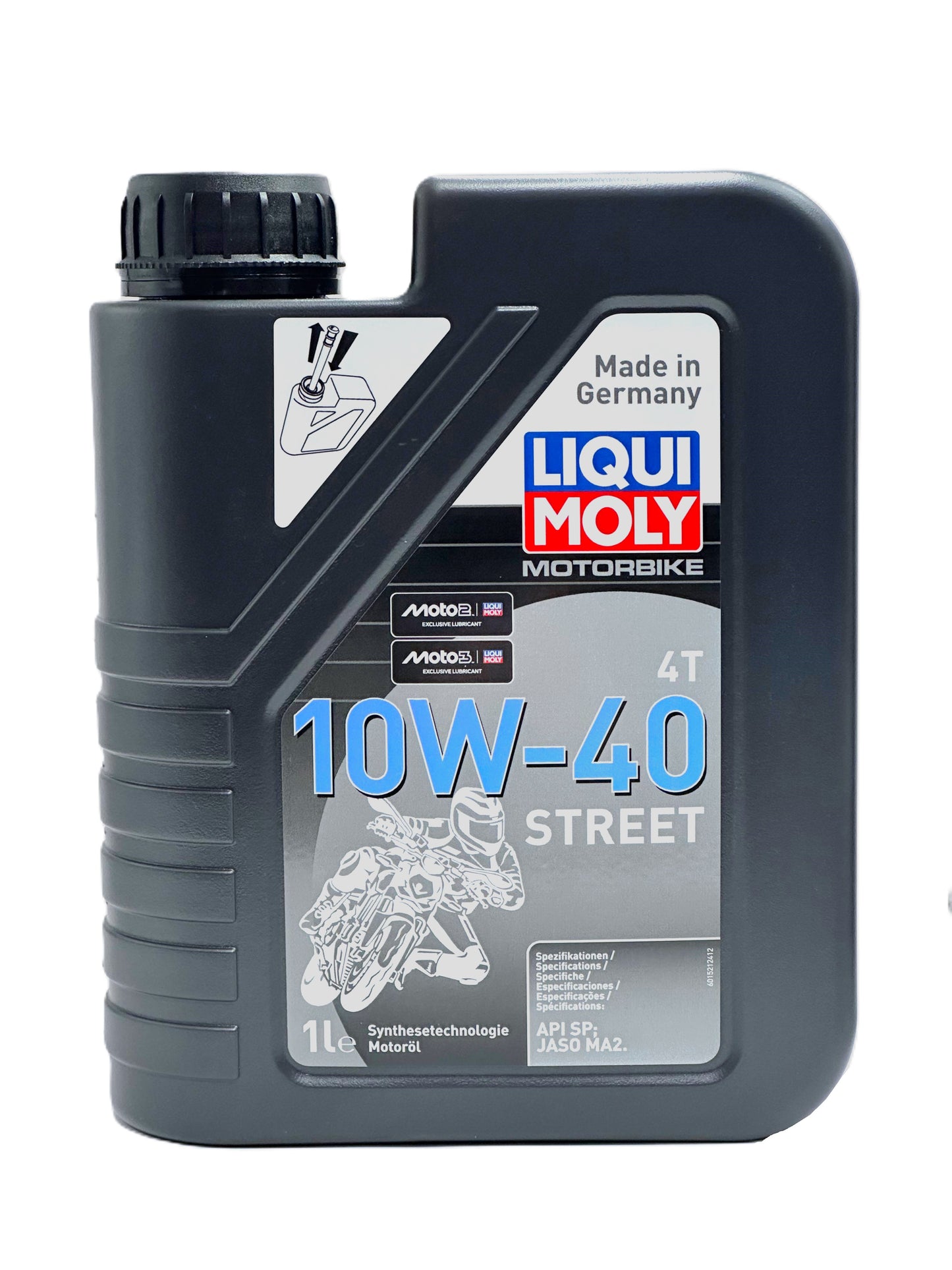 Liqui Moly 4T 10W-40 — Aceite de motor semisintético para moto