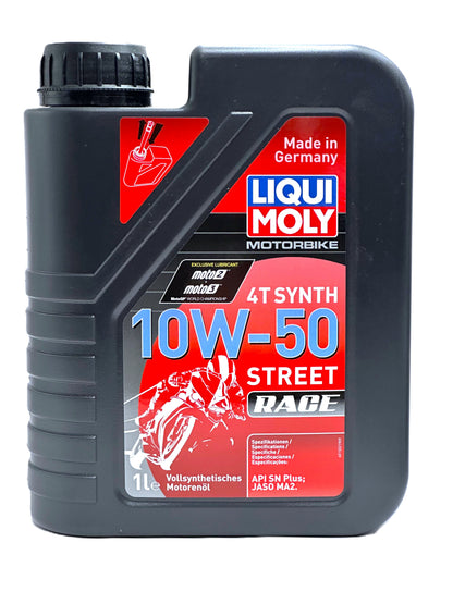 Liqui Moly 4T 10W-50 — Aceite de motor 100% sintético para moto