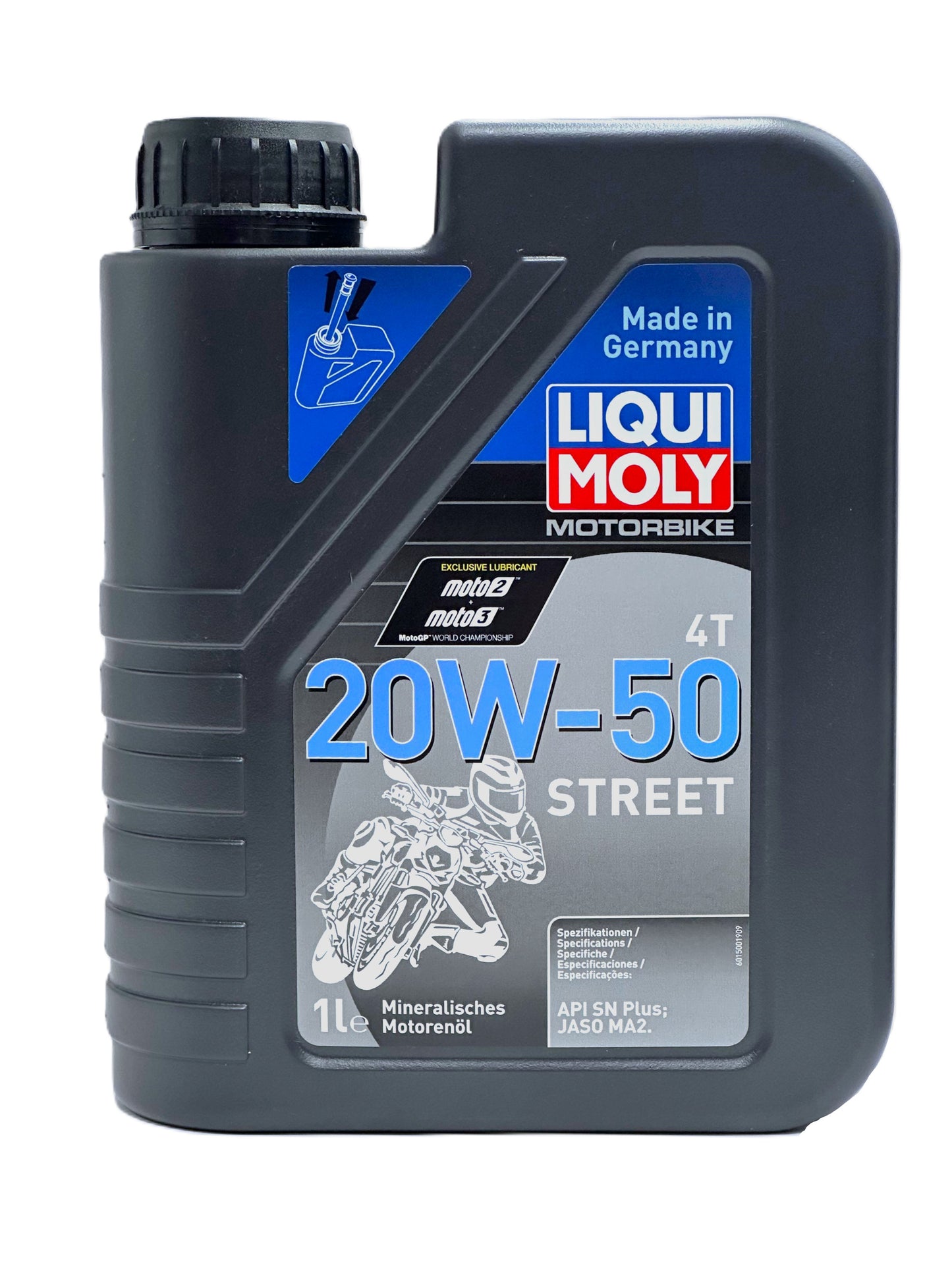 Liqui Moly 4T 20W-50 — Aceite de motor mineral para moto