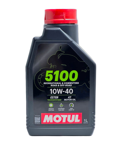 ACEITE MOTUL 10W40 5100 SEMI SINTETICO 1L
