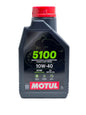 ACEITE MOTUL 10W40 5100 SEMI SINTETICO 1L