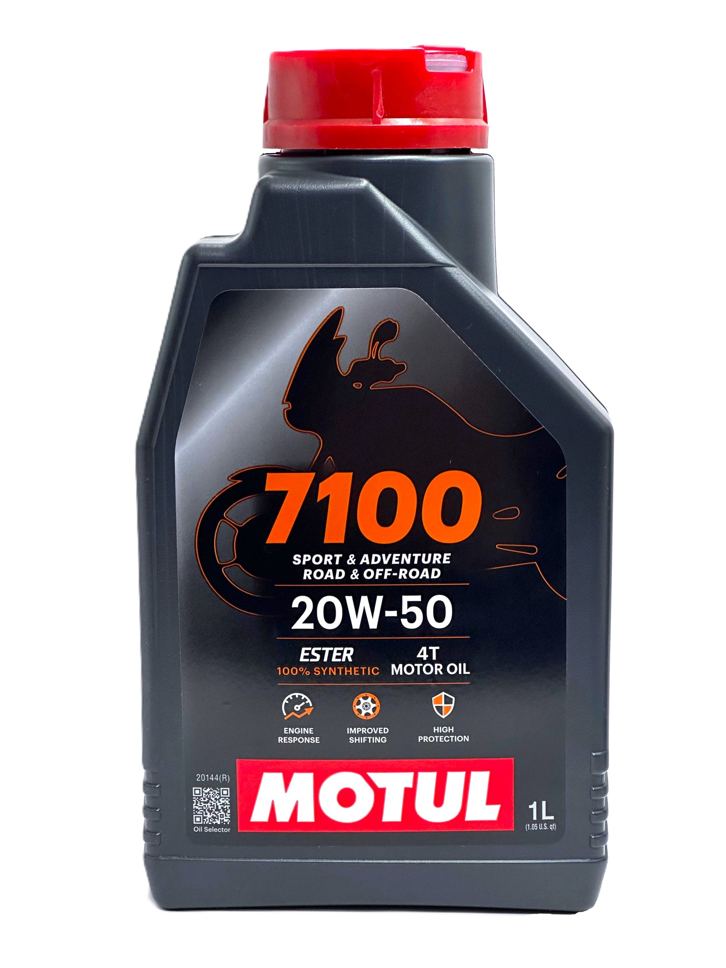 Motul 7100 4T 20W-50 — Aceite de motor 100% sintético para moto