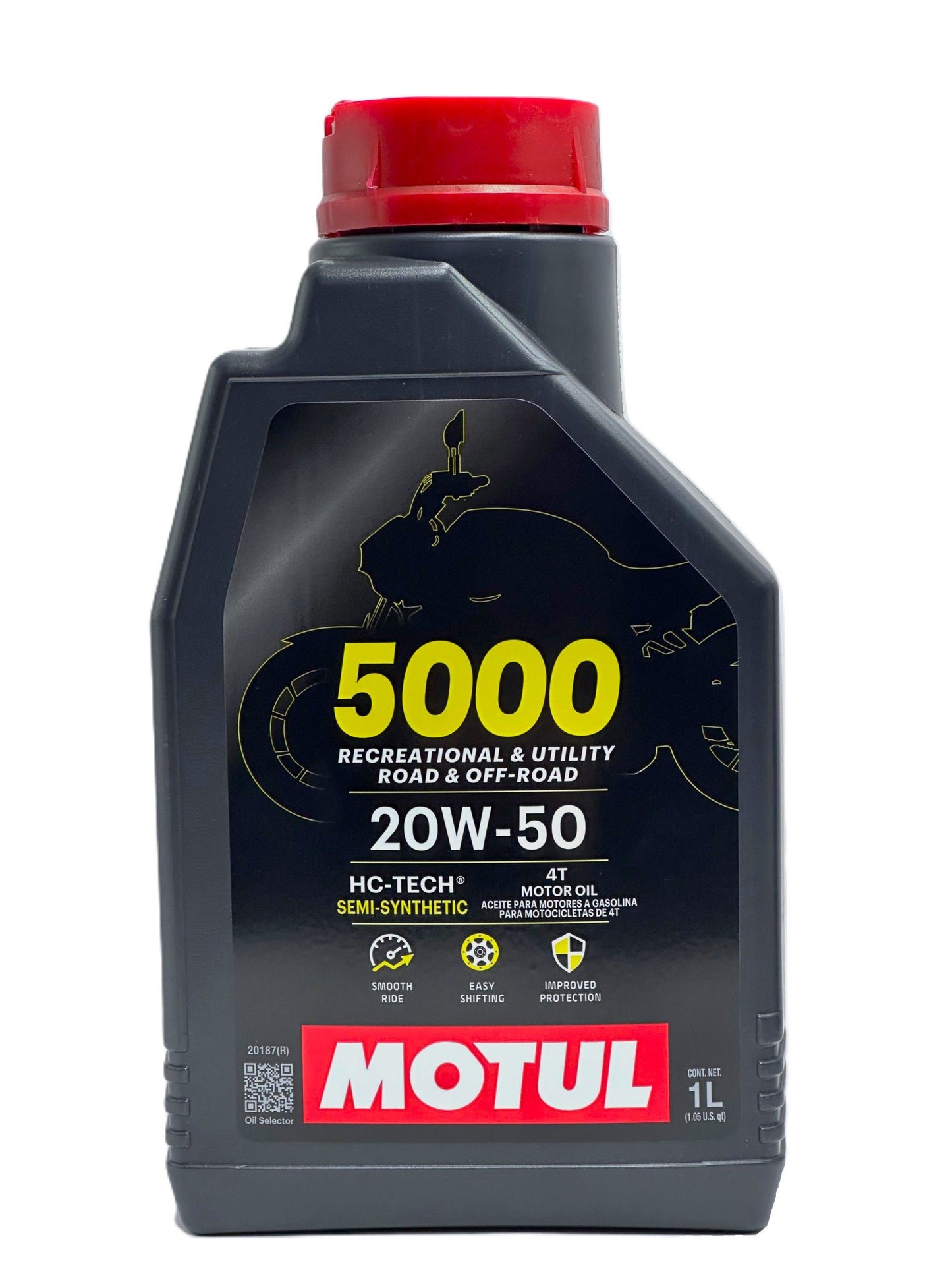 Motul 5000 4T 20W-50 — Aceite de motor mineral para moto